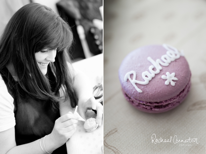 Professional colour photograph of creative inspiration baking shoot at Maison des Macaron at Market Harborough by Rachael Connerton Photography